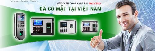 Lắp máy chấm công kiểm soát cửa ra vào công ty Life time