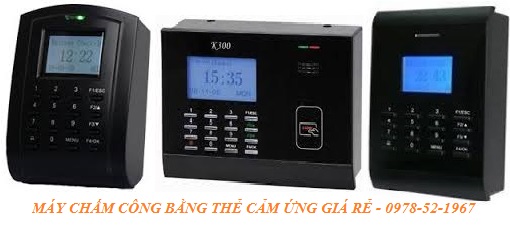 Máy chấm công bằng thẻ cảm ứng giá rẻ